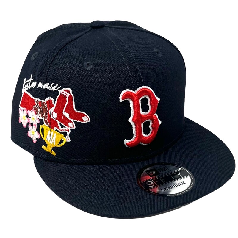 Boston Red Sox Men's New Era 9Fifty Icon Snapback Hat