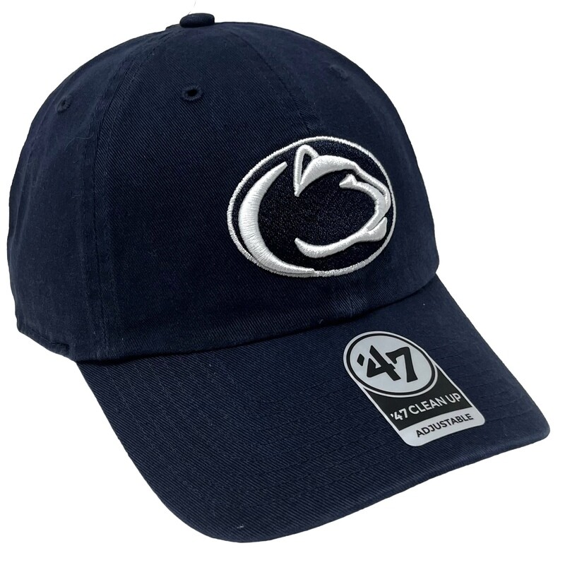 Penn State Nittany Lions Men’s 47 Brand Clean Up Adjustable Hat