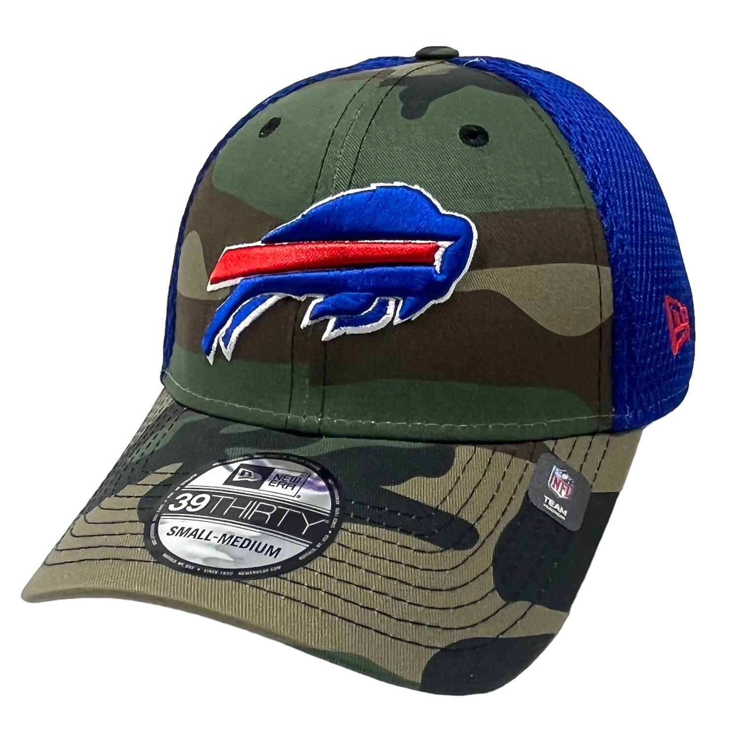 Buffalo Bills Men's Camo Neo New Era 39Thirty Flex Fit Hat