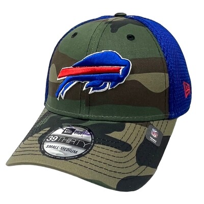 Buffalo Bills Men's Camo Neo New Era 39Thirty Flex Fit Hat