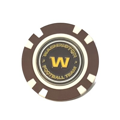 Washington Commanders Golf Ball Marker Poker Chip
