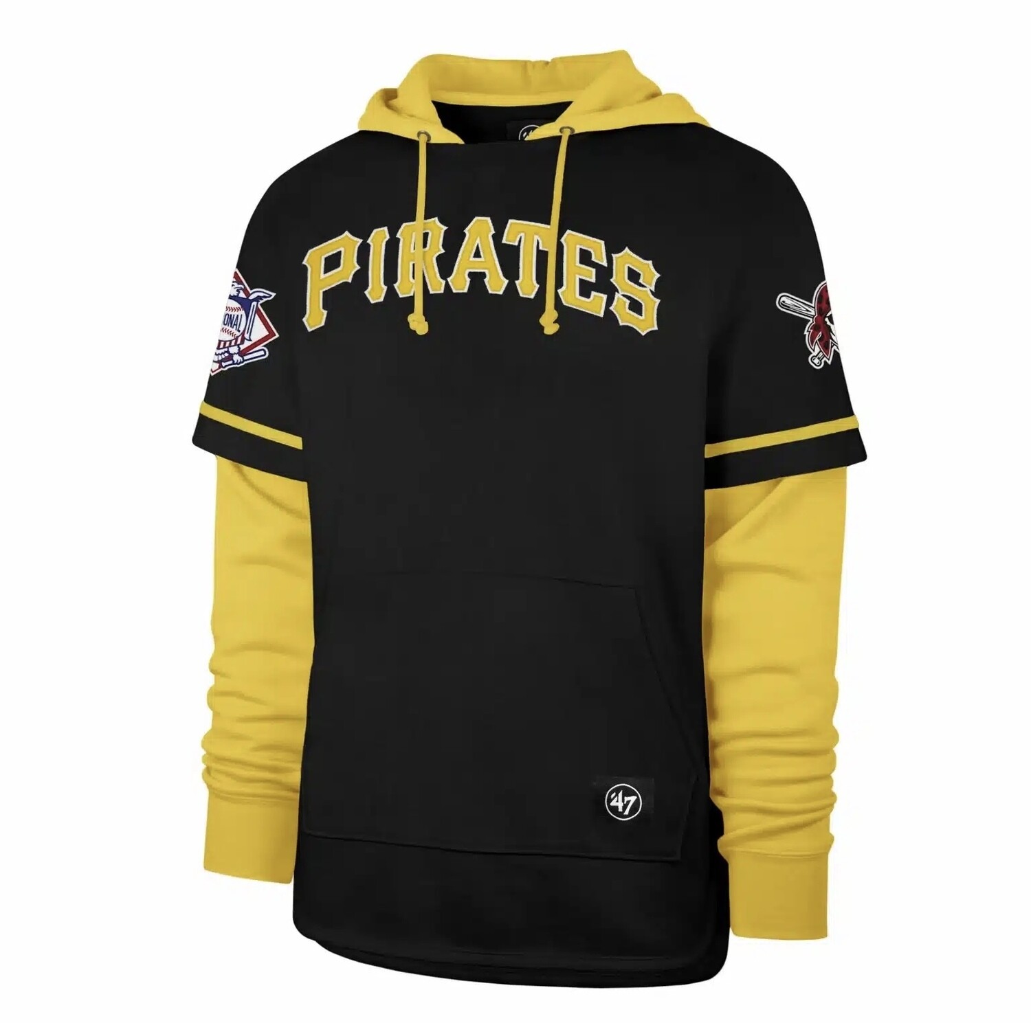 Pittsburgh Pirates 47 Brand Shortstop Pullover Hoodie
