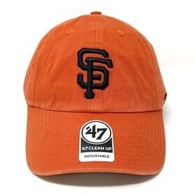 San Francisco Giants Men’s 47 Brand Clean Up Adjustable Hat