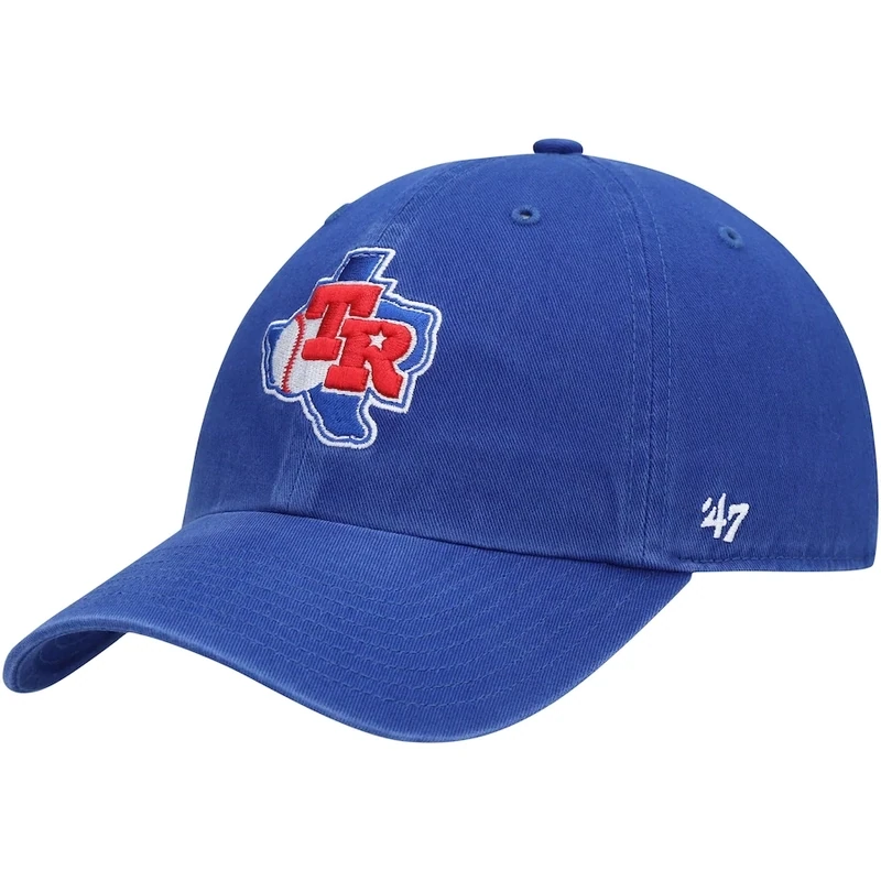 Texas Rangers Men’s 47 Brand Clean Up Adjustable Hat