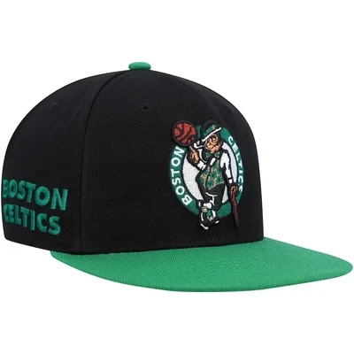 Boston Celtics Men’s Mitchell & Ness NBA Side Core 2.0 Snapback Hat