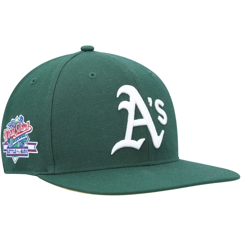 Oakland Athletics Men’s 1989 World Series 47 Brand Captain Snapback Hat