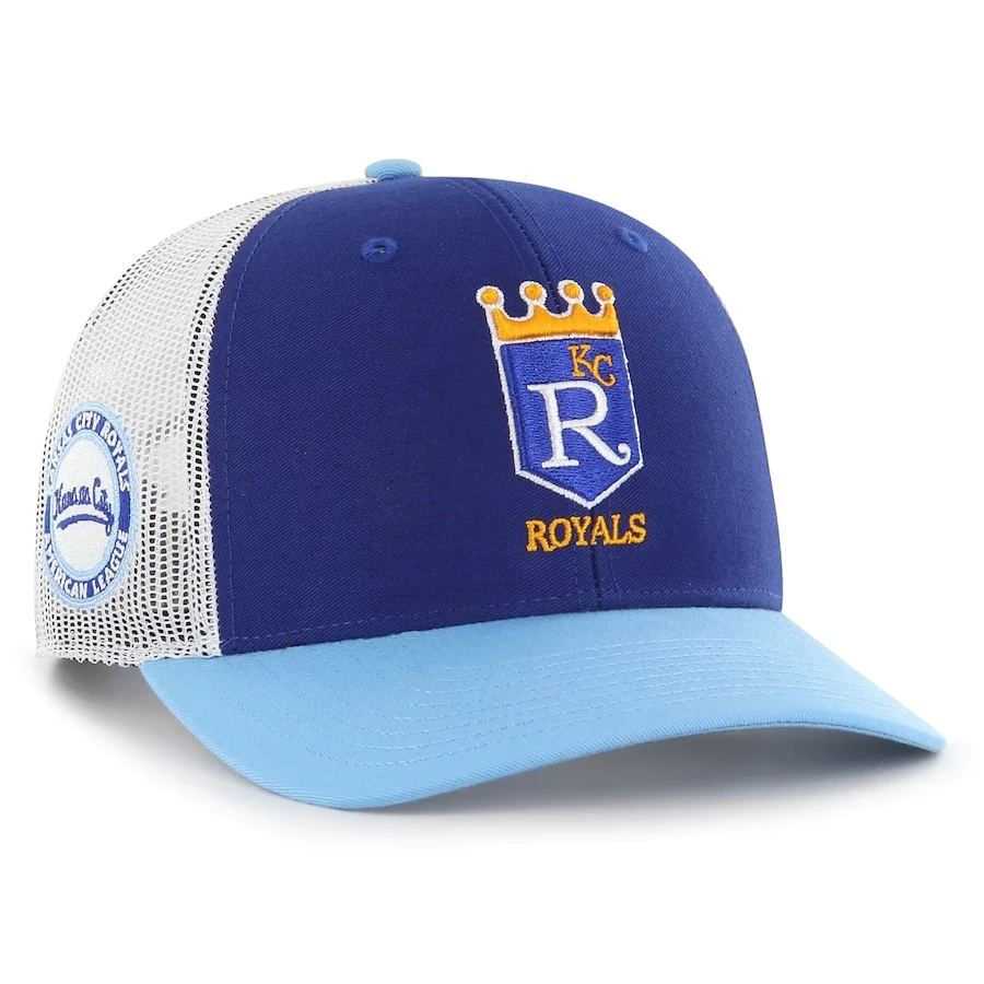 Kansas City Royals Men's Cooperstown Sidenote 47 Trucker Adjustable Hat