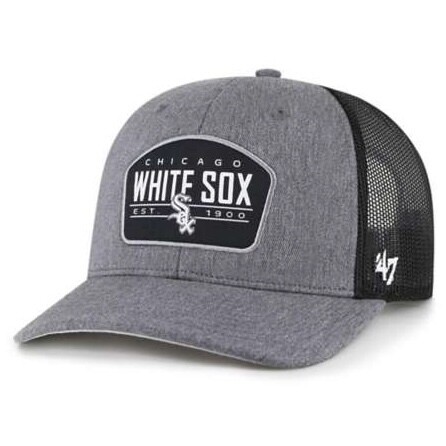 Chicago White Sox Men's Charcoal 47 Trucker Adjustable Hat