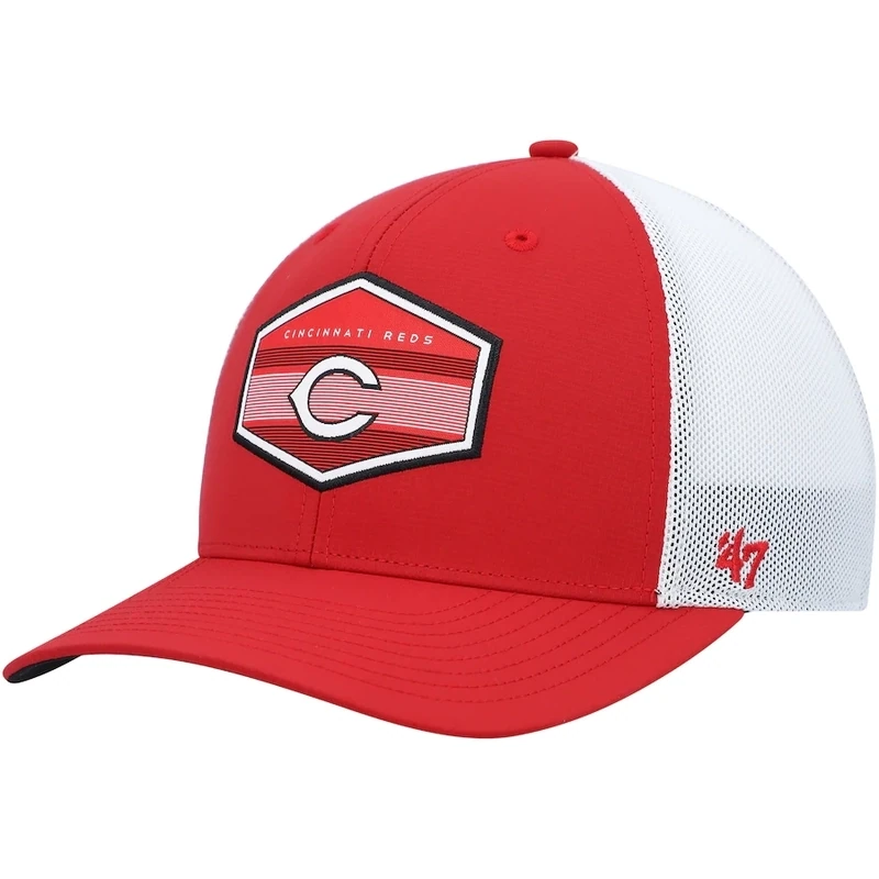Cincinnati Reds Men's 47 Burgess Trucker Adjustable Hat