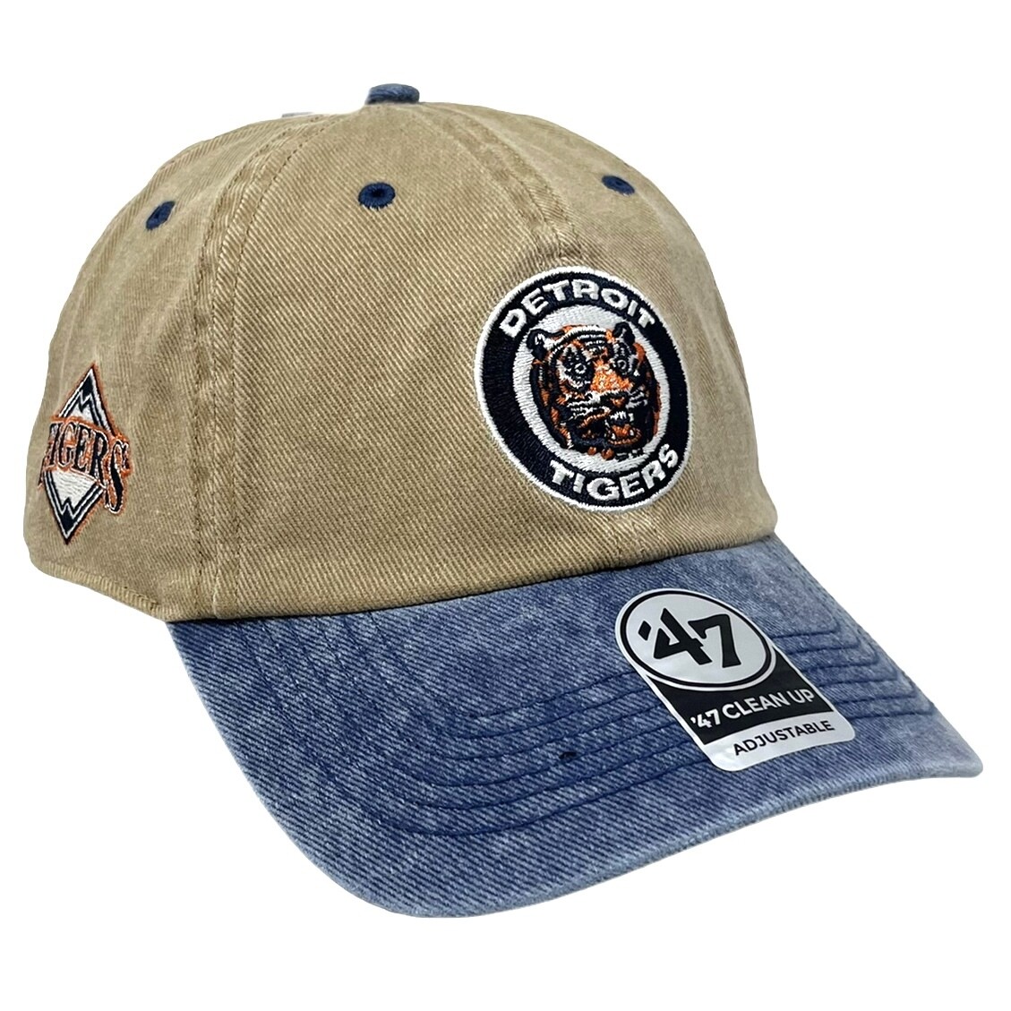 Detroit Tigers Cooperstown Clean Up Adjustable Hat