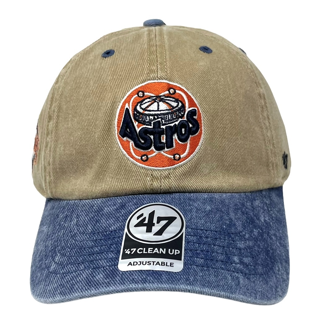 HOUSTON ASTROS COOPERSTOWN '47 CLEAN UP OSF / Blue : Sports & Outdoors 