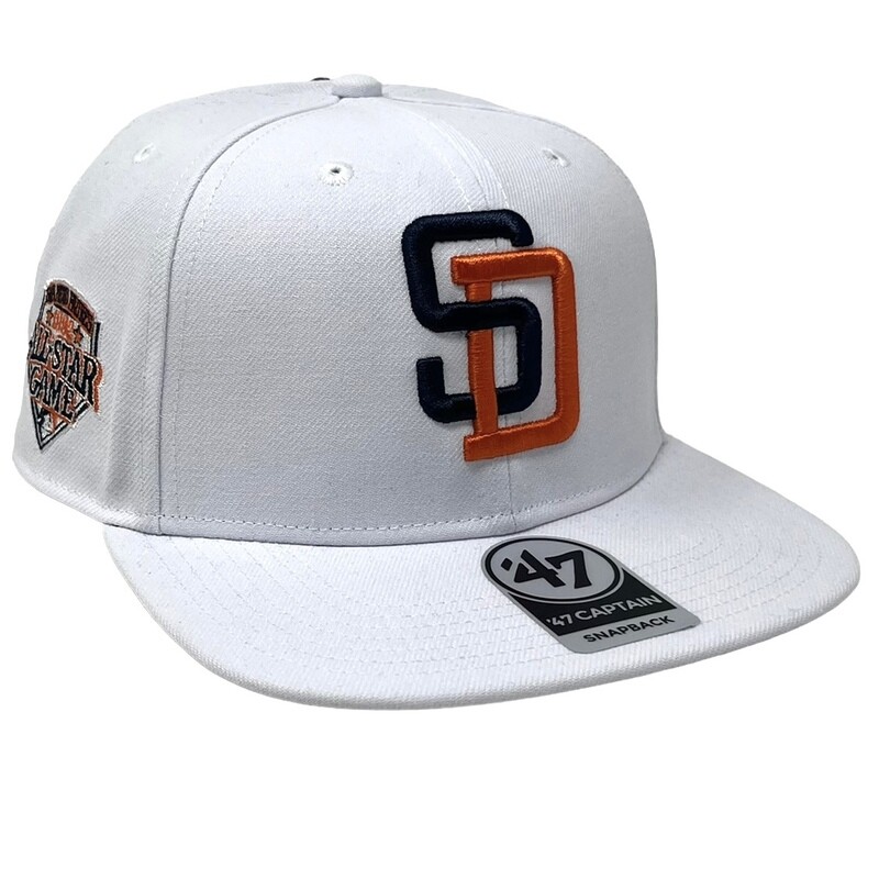 San Diego Padres Men’s 1992 All Star Game 47 Brand Captain Snapback Hat