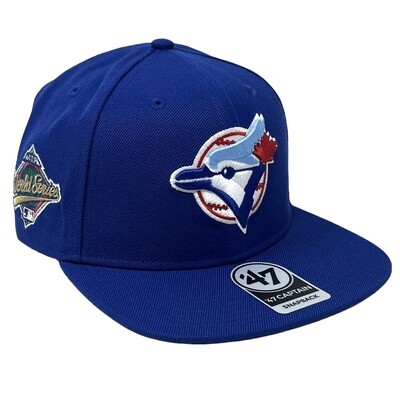 Toronto Blue Jays Men’s 1992 World Series 47 Brand Captain Snapback Hat Toronto Blue Jays Men’s 1992 World Series 47 Brand Captain Snapback Hat