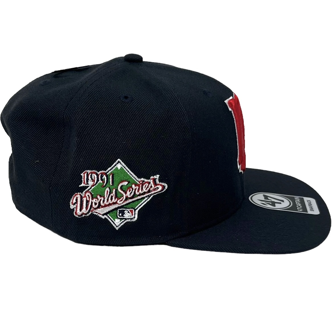 Amapro, Accessories, Vintage Nos Atlanta Braves 991 World Series Hat