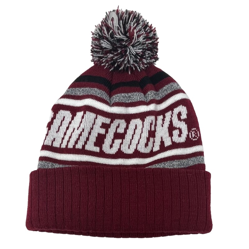 South Carolina Gamecocks Men's Top of the World Pom Knit Hat