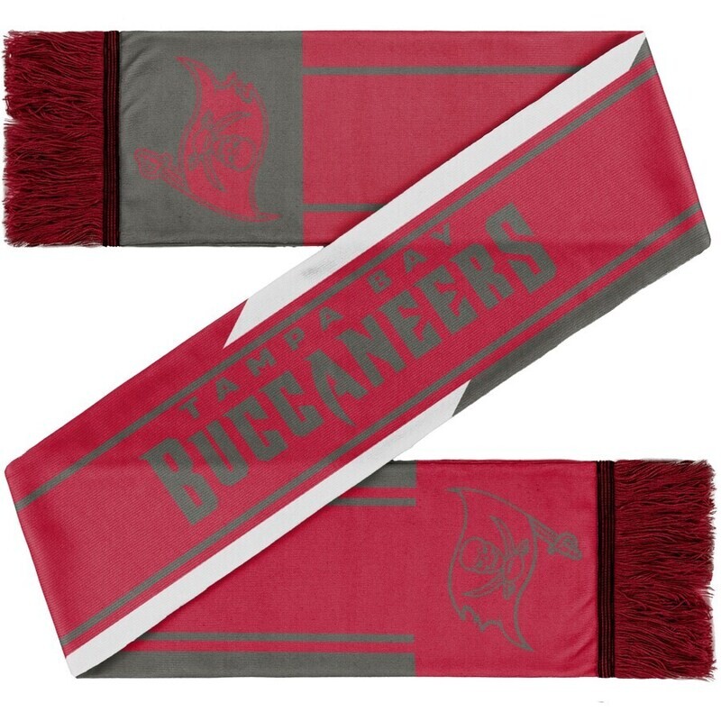 Tampa Bay Buccaneers Color Wave Adult Knit Scarf