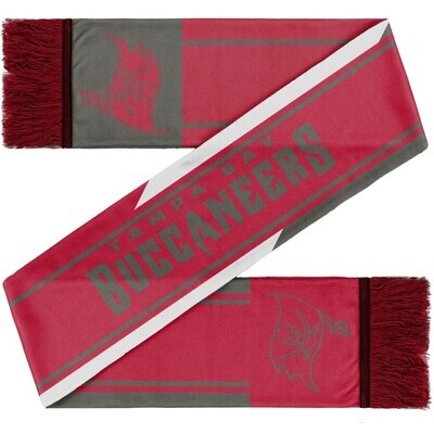 Tampa Bay Buccaneers Color Wave Adult Knit Scarf Tampa Bay Buccaneers Color Wave Adult Knit Scarf