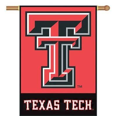 Texas Tech Red Raiders 28" x 40” 2-Sided Banner Vertical Flag