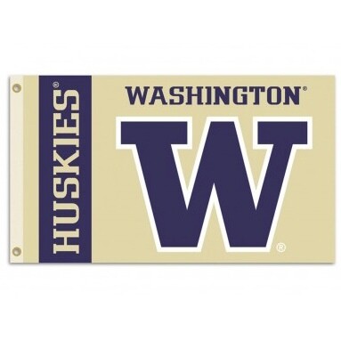 Washington Huskies 3' x 5' Premium Flag
