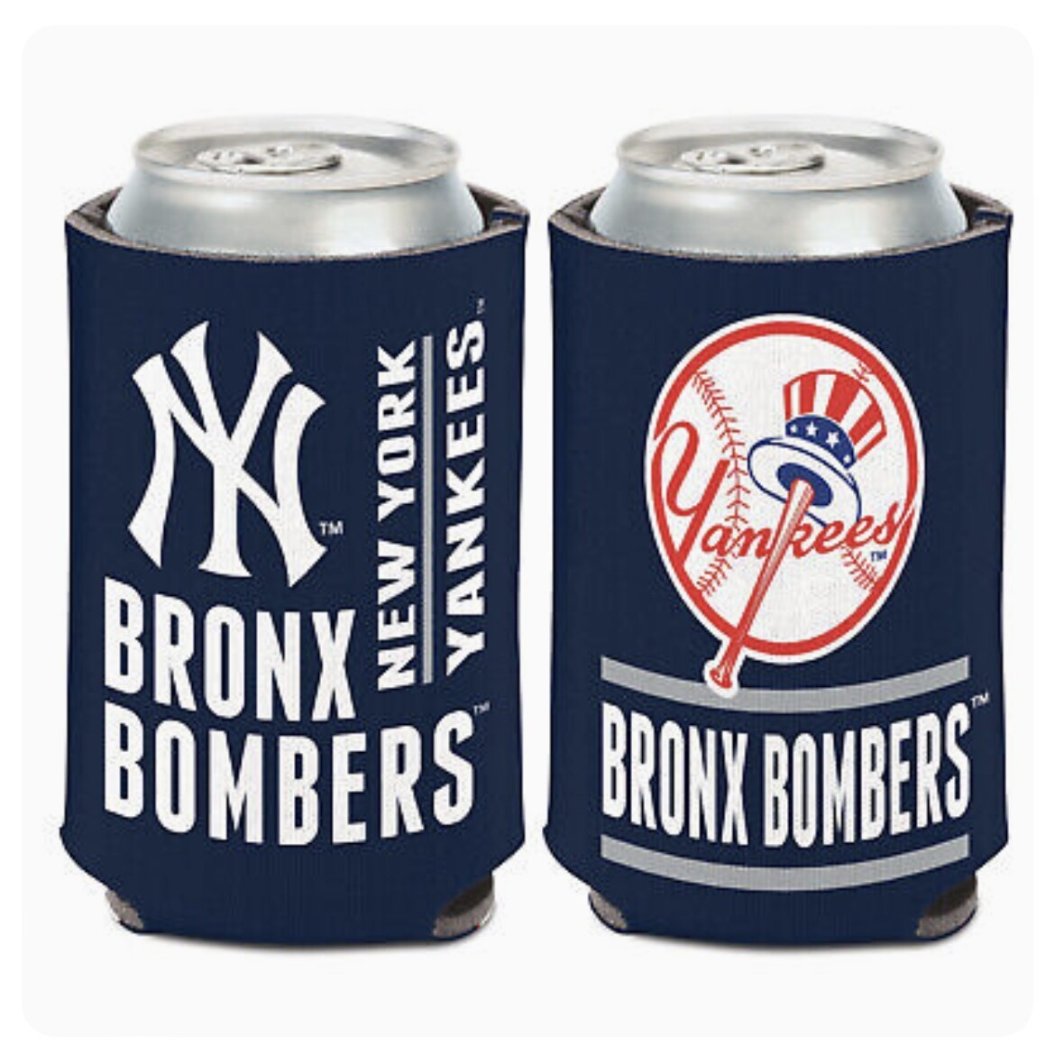New York Yankees Bronx Bombers 12 Ounce Can Cooler Koozie