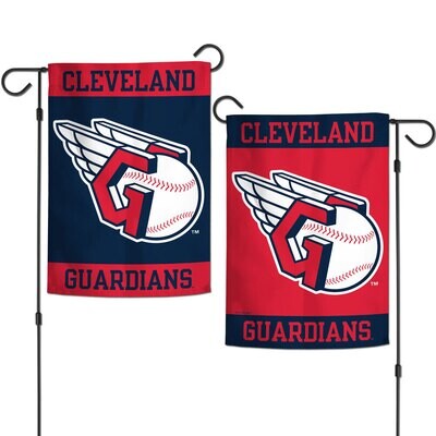 Cleveland Guardians 12.5" x 18" Premium 2-Sided Garden Flag