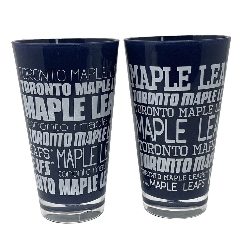 Toronto Maple Leafs 20oz Shatterproof Tumbler Cup 2 Piece Set