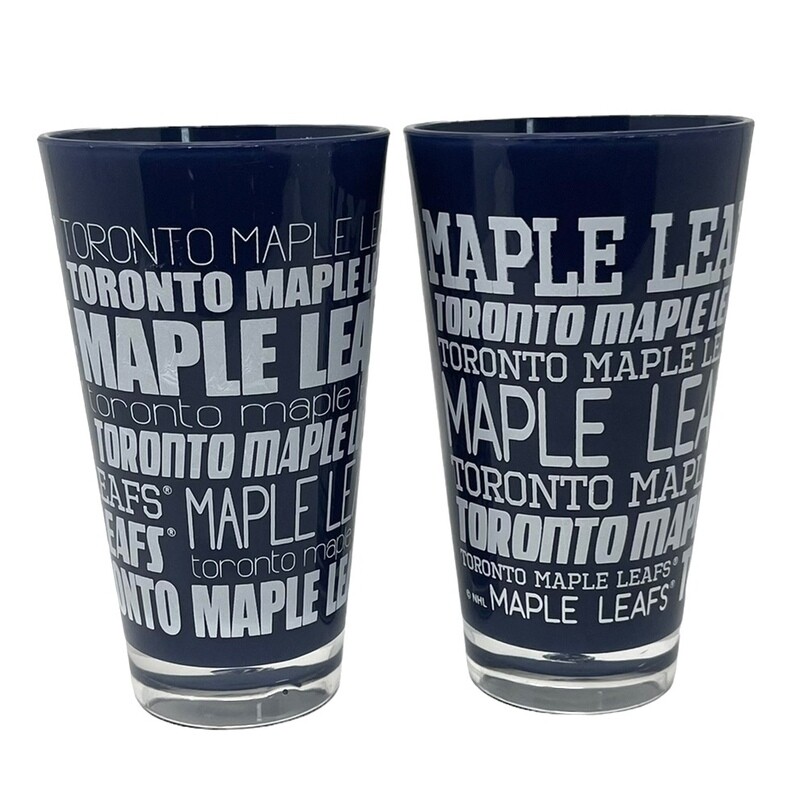 Toronto Maple Leafs 20oz Shatterproof Tumbler Cup 2 Piece Set