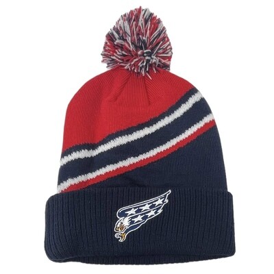 Washington Capitals Youth NHL Cuffed Pom Knit Hat