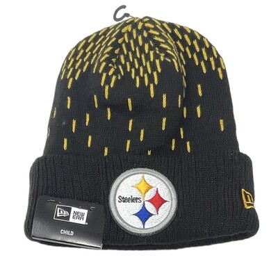 Pittsburgh Steelers Child 47 Freeze Cuffed Knit Hat