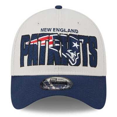 New England Patriots Men’s New Era Stone 2023 NFL Draft 39THIRTY Flex Hat