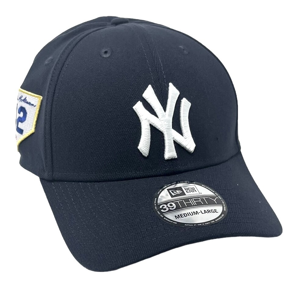 New York Yankees Men's Jackie Robinson 2023 Team Classic New Era 39Thirty Fitted Flex Hat