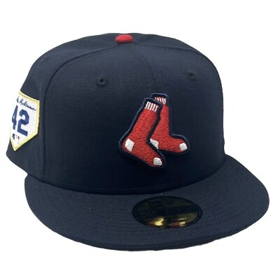 Boston Red Sox Men's Jackie Robinson Day New Era 59Fifty Fitted Hat