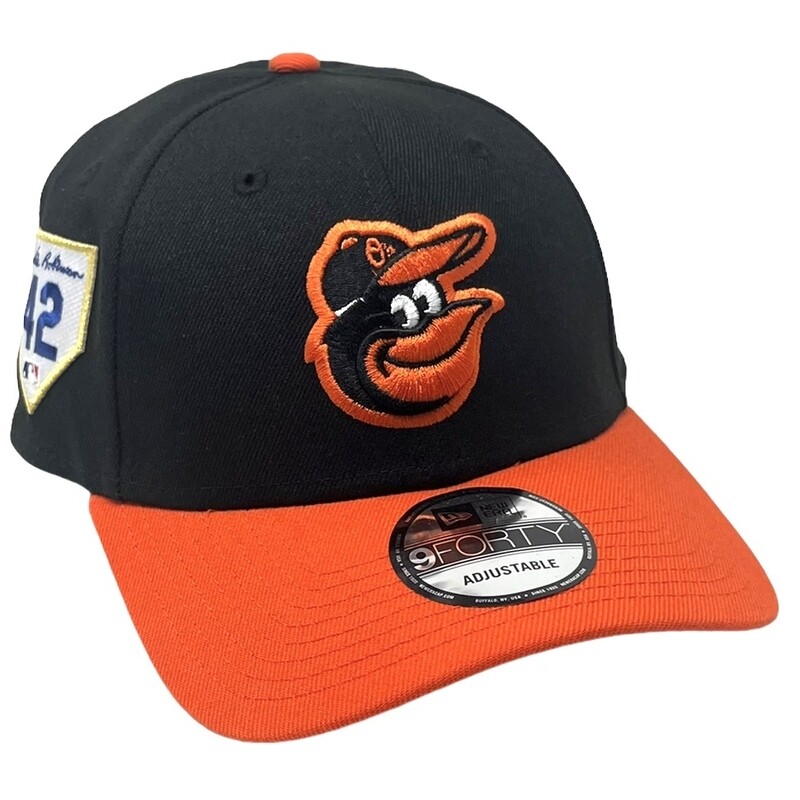 Baltimore Orioles Men's Jackie Robinson 2023 The League New Era 9Forty Adjustable Hat