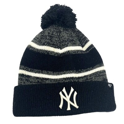 New York Yankees Men’s 47 Fairfax Cuffed Pom Knit Hat