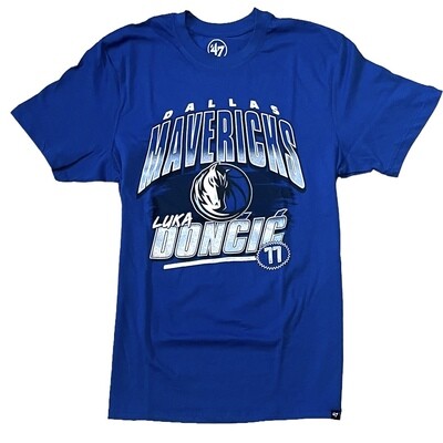Dallas Mavericks Luka Doncic Men’s 47 Brand Blue T-Shirt