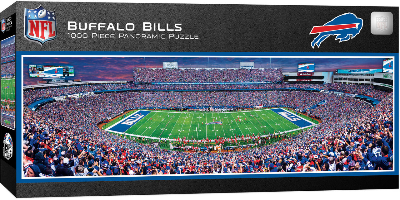 Buffalo Bills 1000 Piece Panoramic Puzzle