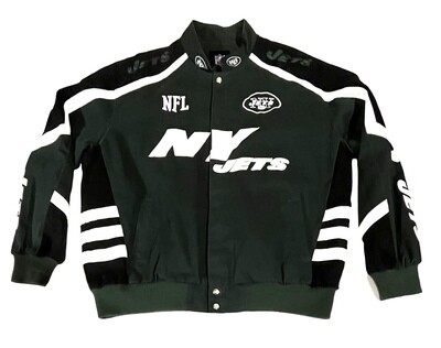 New York Jets Men's Embroidered Cotton Twill Jacket