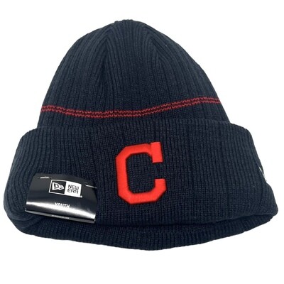 Cleveland Indians Youth New Era Knit Hat