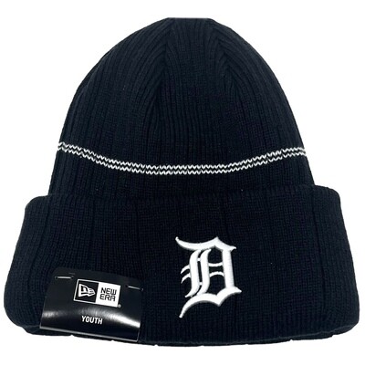 Detroit Tigers Youth New Era Knit Hat