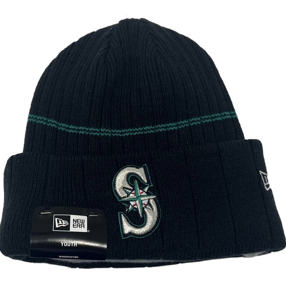 Seattle Mariners Youth New Era Knit Hat