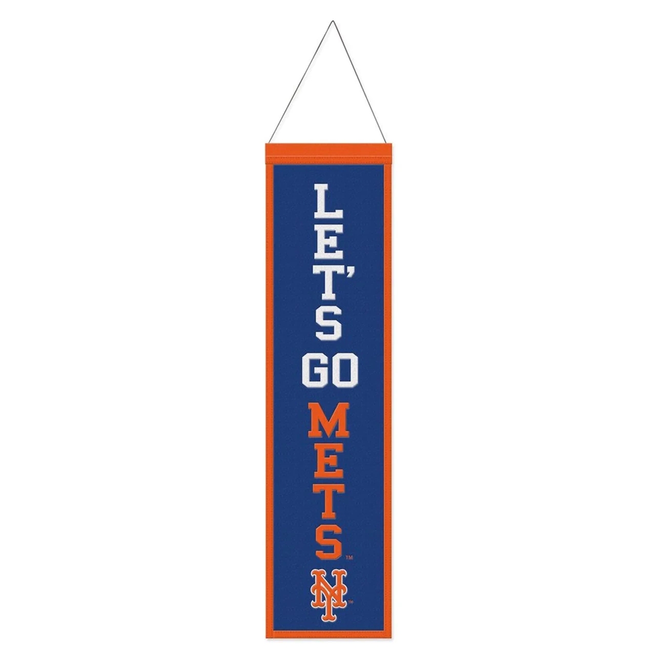 New York Mets Let’s Go Wool Banner