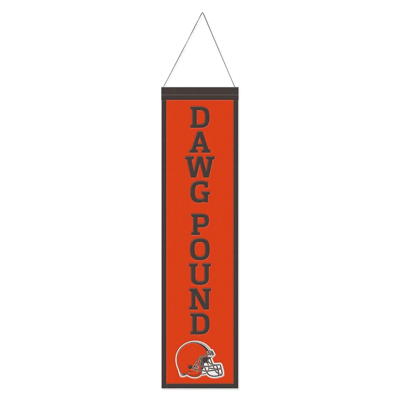Cleveland Browns Dawg Pound Design Wool Banner