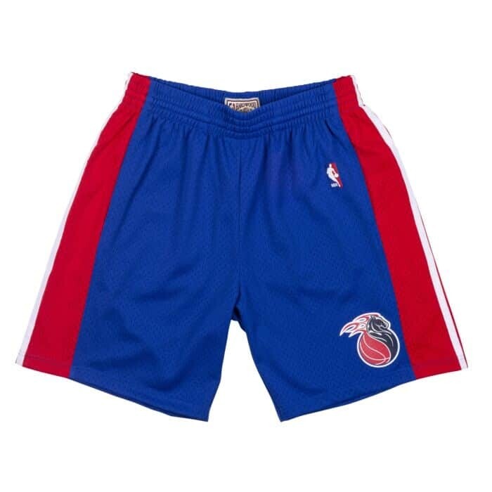 Detroit Pistons 03-04 Men's Blue Mitchell & Ness Swingman Shorts
