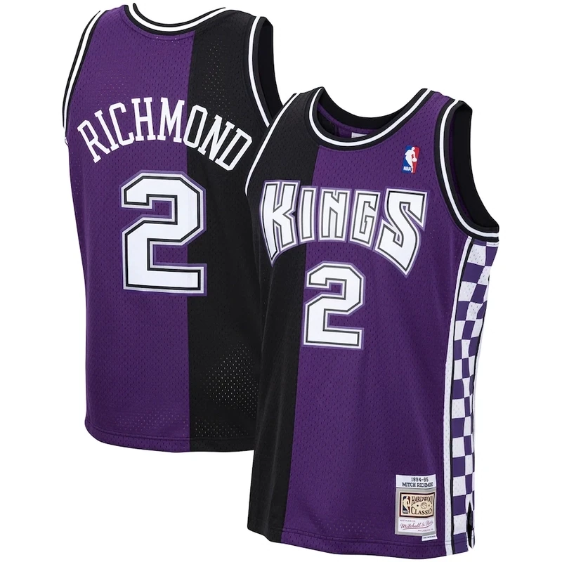 Sacramento Kings Mitch Richmond 1994-95 Black Mitchell & Ness Men’s Swingman Jersey