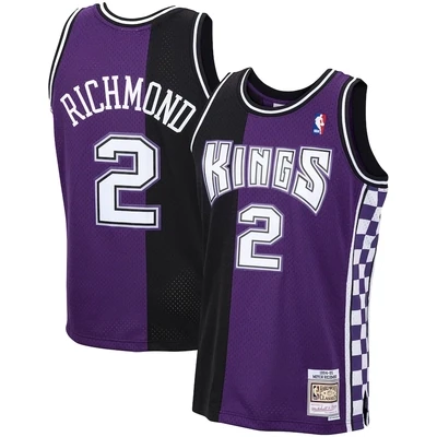Sacramento Kings Mitch Richmond 1994-95 Black Mitchell & Ness Men’s Swingman Jersey