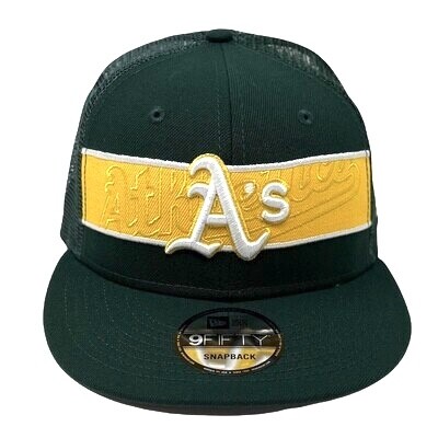 Oakland Athletics Men's Green New Era 9Fifty Snapback Hat