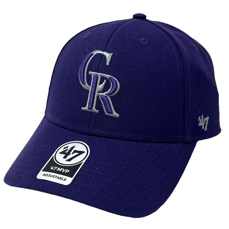 Colorado Rockies Men's 47 Brand MVP Adjustable Hat