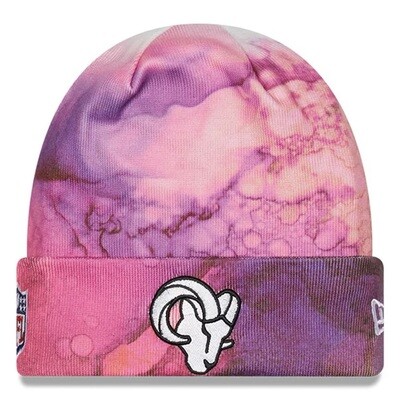 Los Angeles Rams Men’s New Era Crucial Catch Cuffed Knit Hat