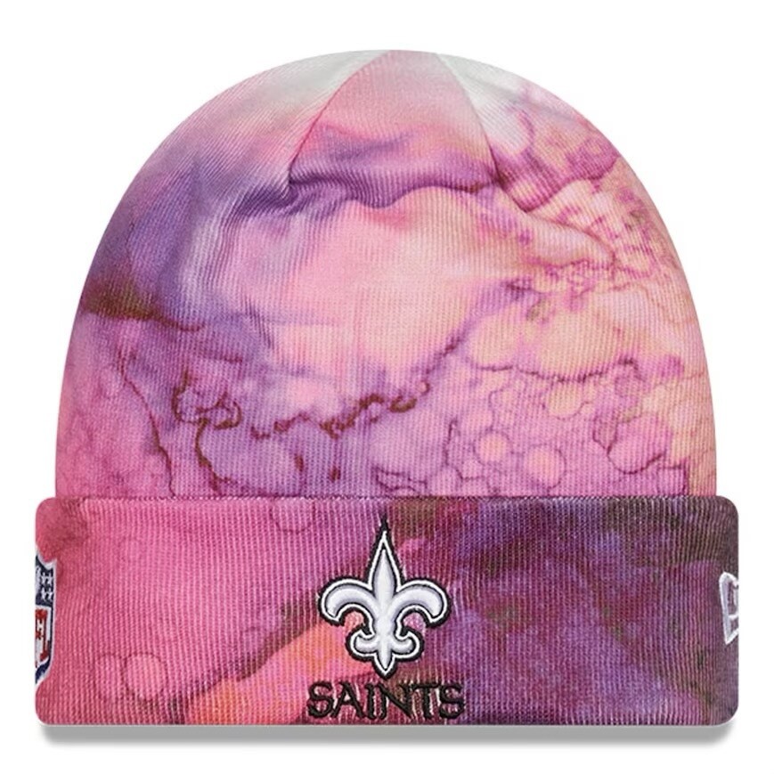 New Orleans Saints Men’s New Era Crucial Catch Cuffed Knit Hat