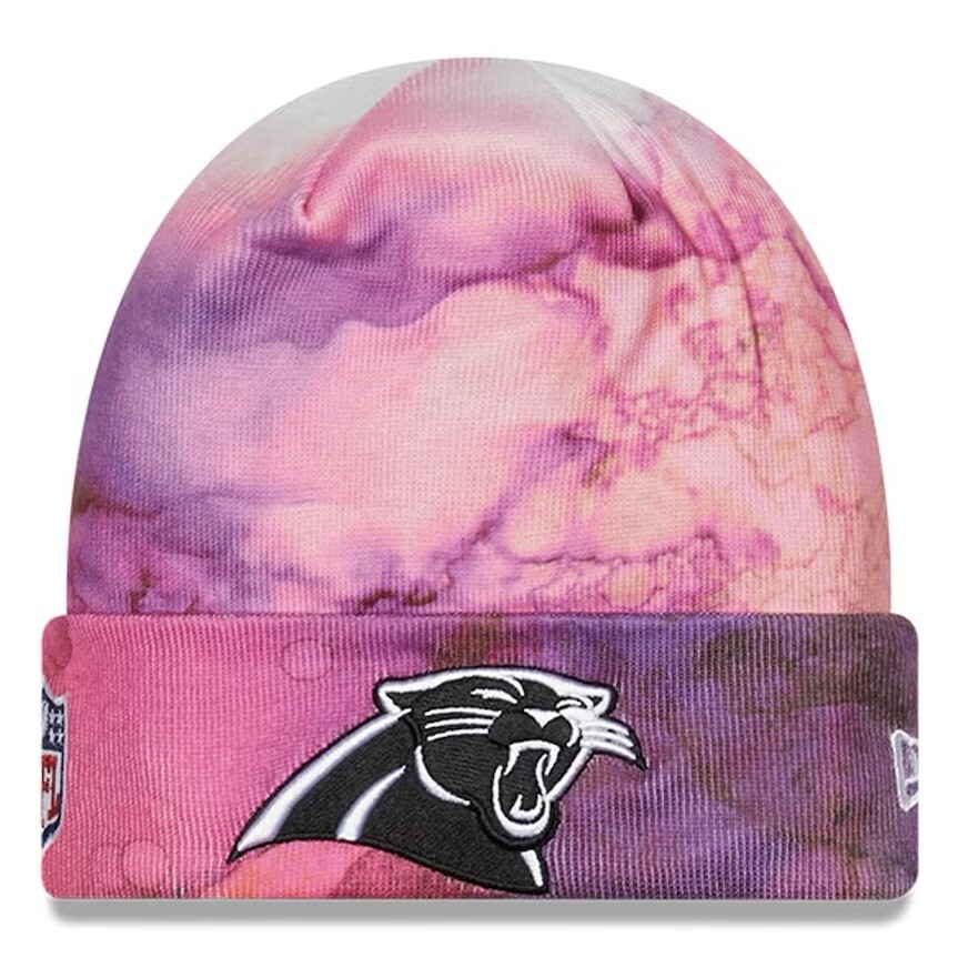 Carolina Panthers Men’s New Era Crucial Catch Cuffed Knit Hat